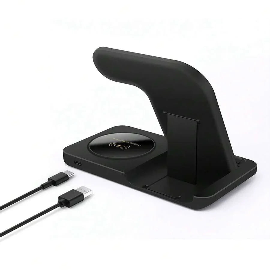 Wireless Charger Station For Multiple Devices Foldable