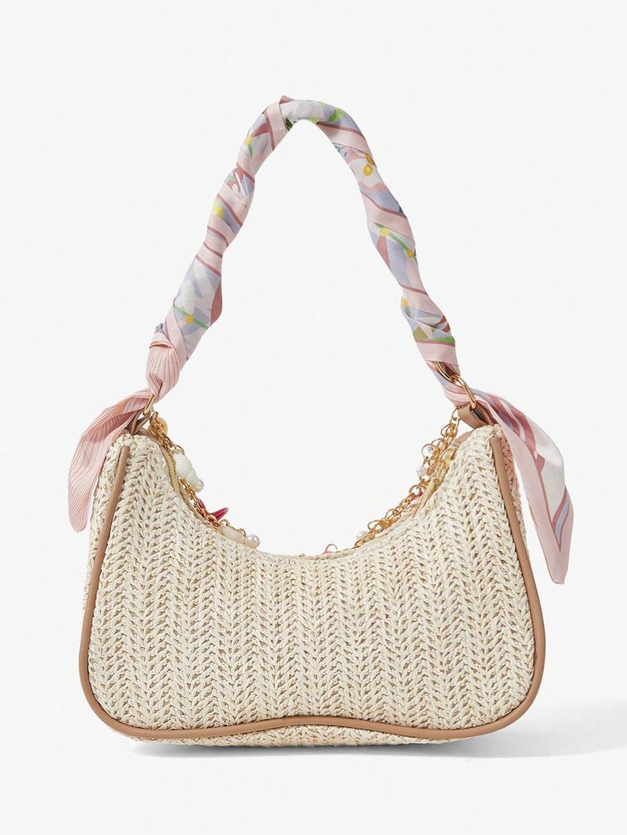 Viva Strut Summer Seaside Vacation Straw Bag