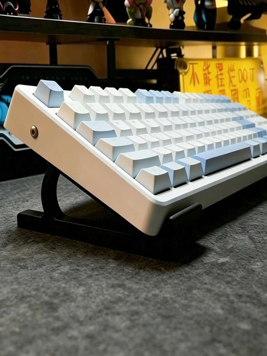 2pcs/Set Sleek Keyboard Stand With Ergonomic Angle