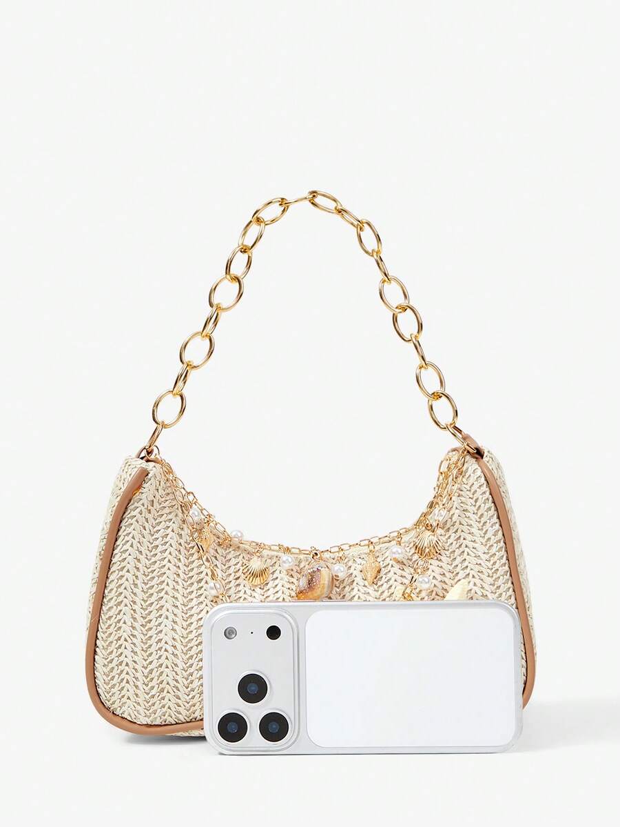 Viva Strut Summer Seaside Vacation Straw Bag