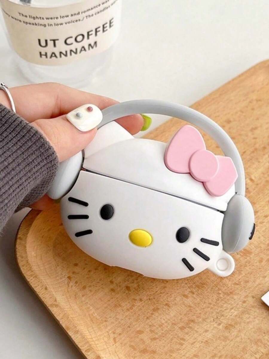 SANRIO Cute Musical KT Cat Bluetooth Earphone Case