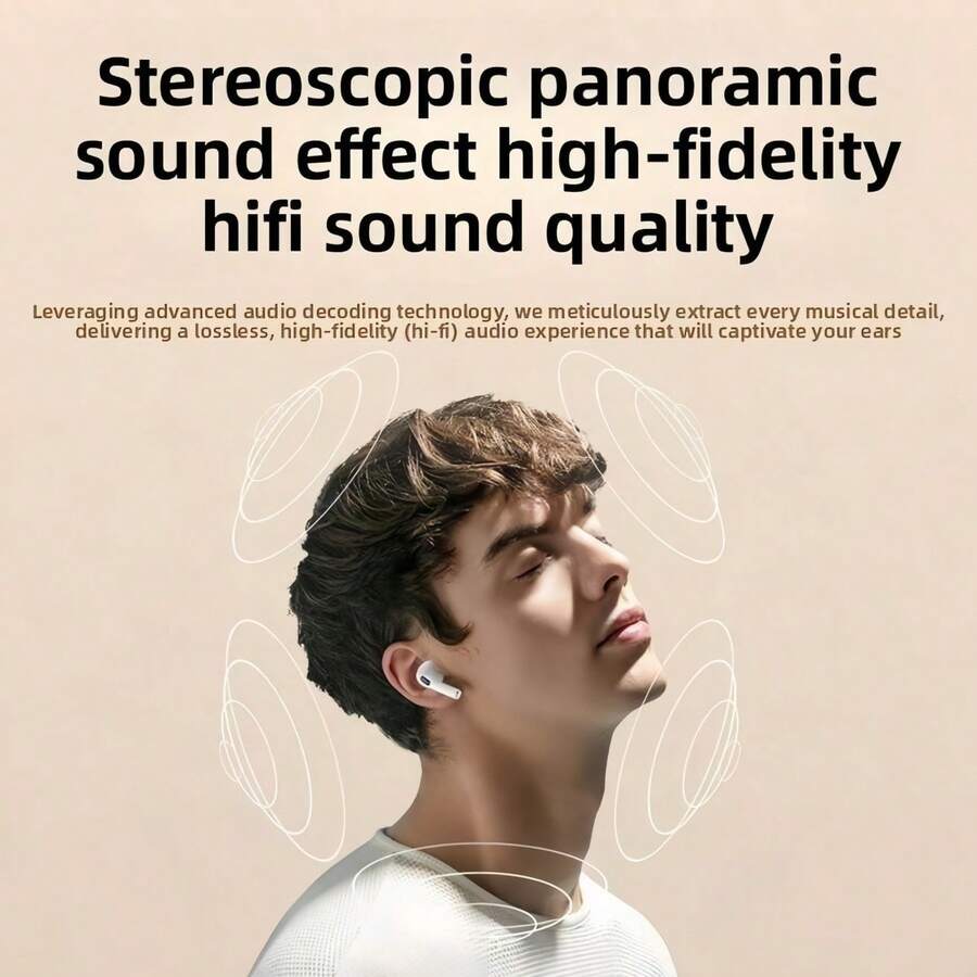 Pro 2 Bluetooth Earphones, Bluetooth 5.3 Wireless Earbuds With Noise Cancelling