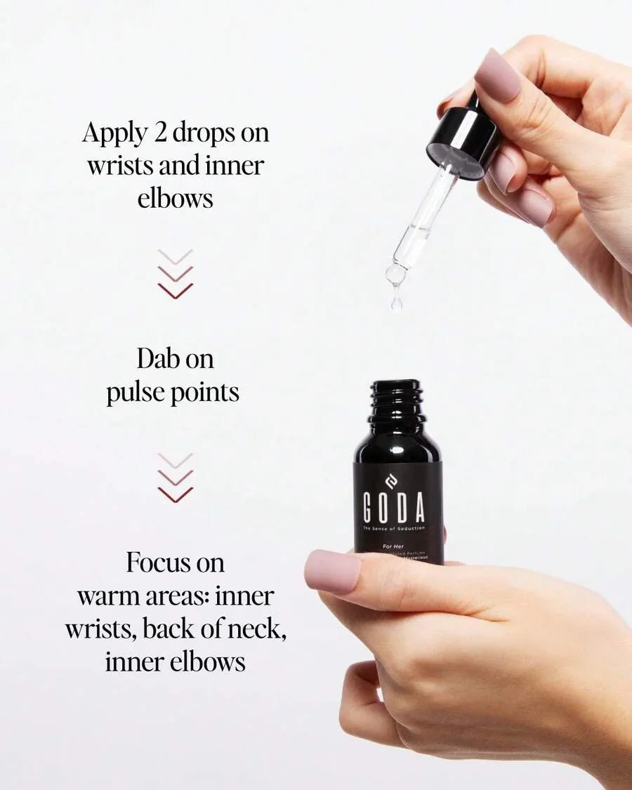 GODA For Her Perfumes Para Mujer Pheromones Perfume, 15 ML