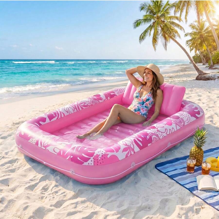 Water Hammock For Adults 4 In 1 Inflatable Pool Float