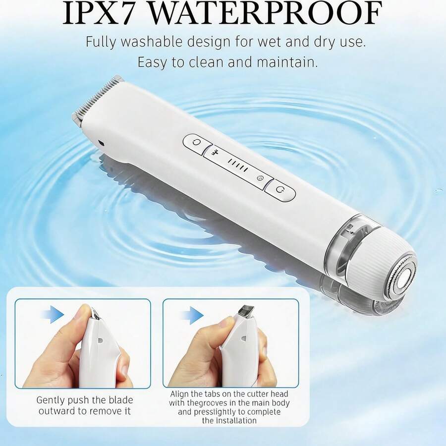 2 In 1 Women Electric Razor & Bikini Trimmer