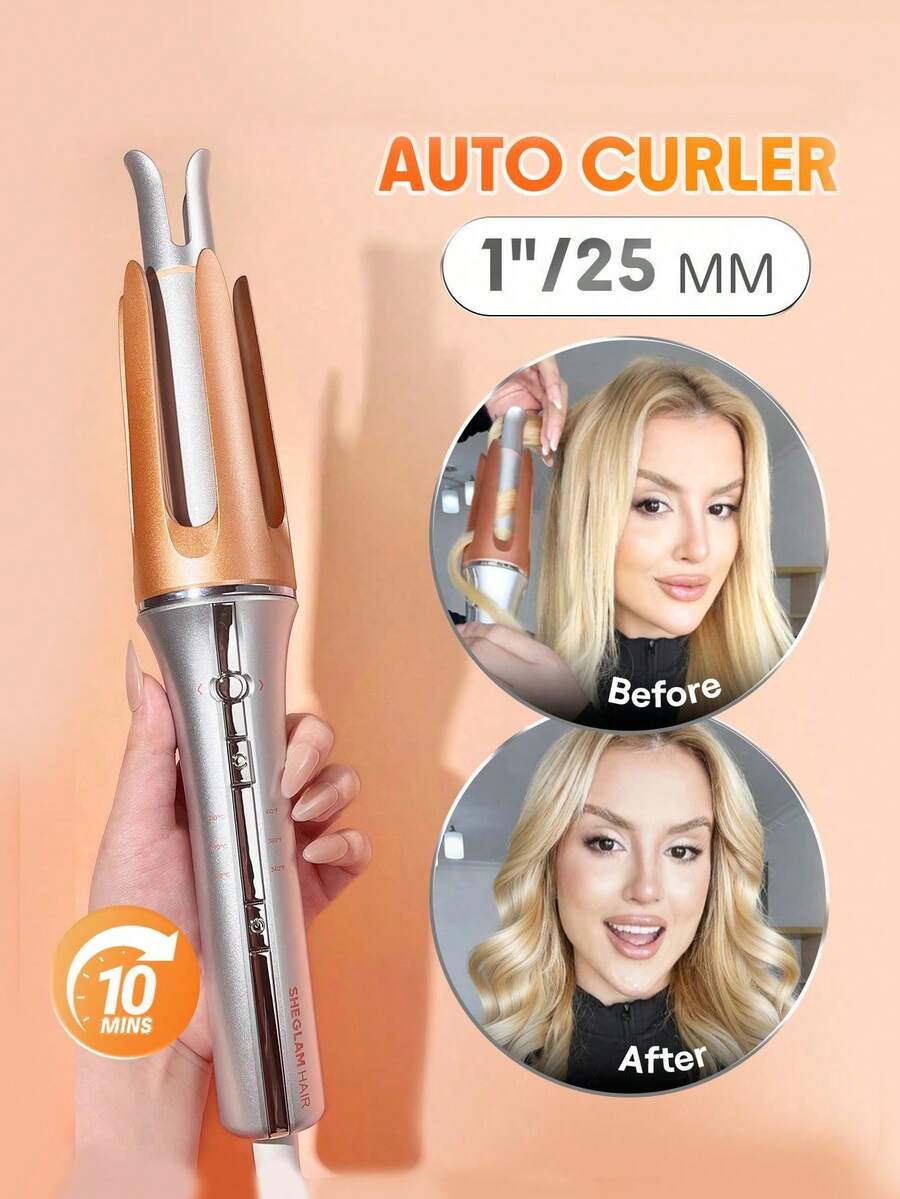 SHEGLAM HAIR It-Curl One-Touch Instant Curler Automatic Curling Iron