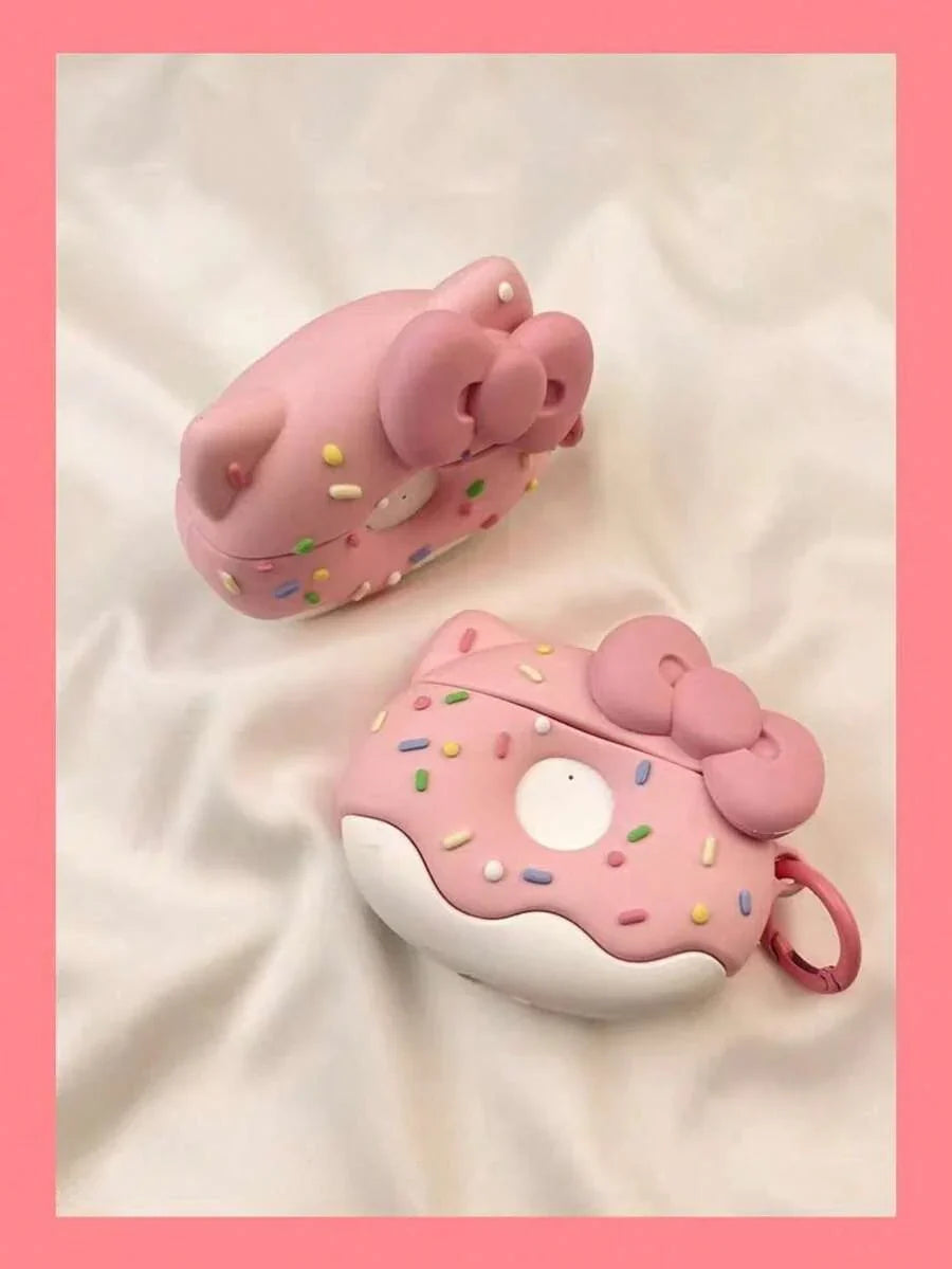 SANRIO Cute Musical KT Cat Bluetooth Earphone Case