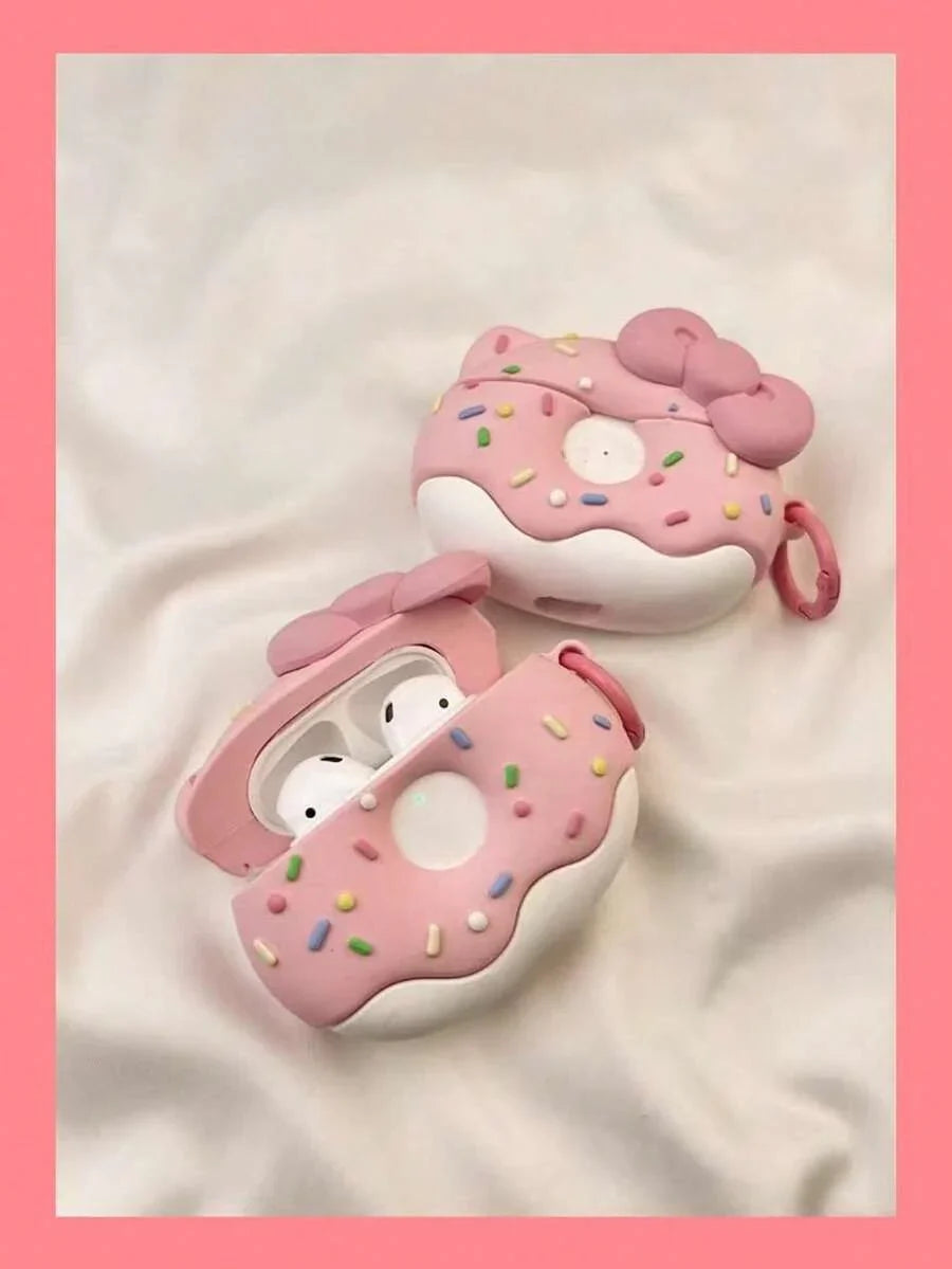 SANRIO Cute Musical KT Cat Bluetooth Earphone Case