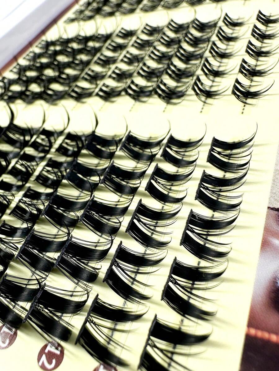 32pcs/10pcs C-Curl Flirty Fairy False Eyelash Clusters
