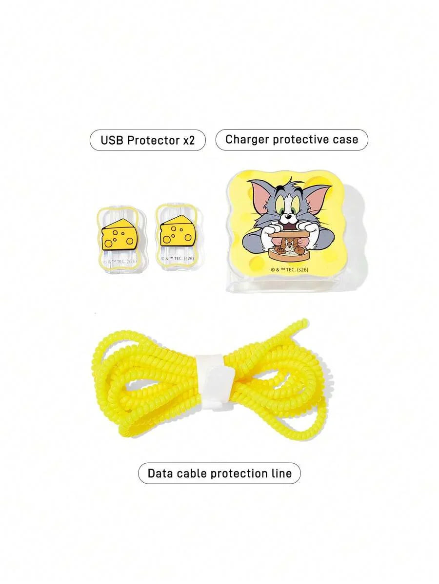 The Power Girl Folding Gradient Charging Head Protective Cover