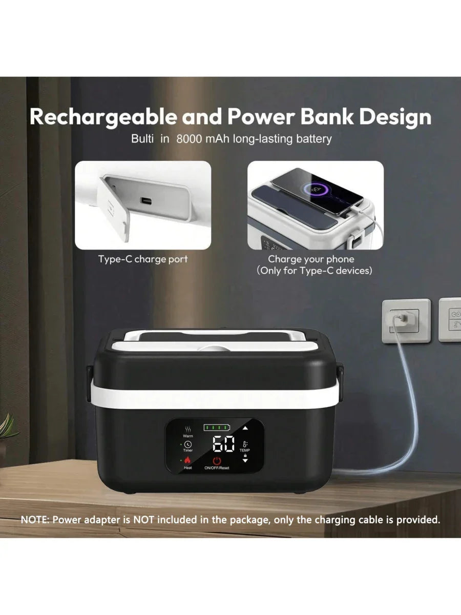 Adult Wireless Electric Heating Lunch Box