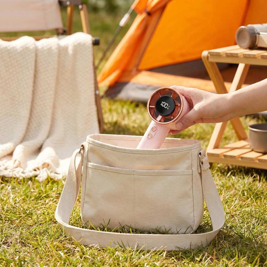 Champagne Summer Portable Handheld Mini Fan