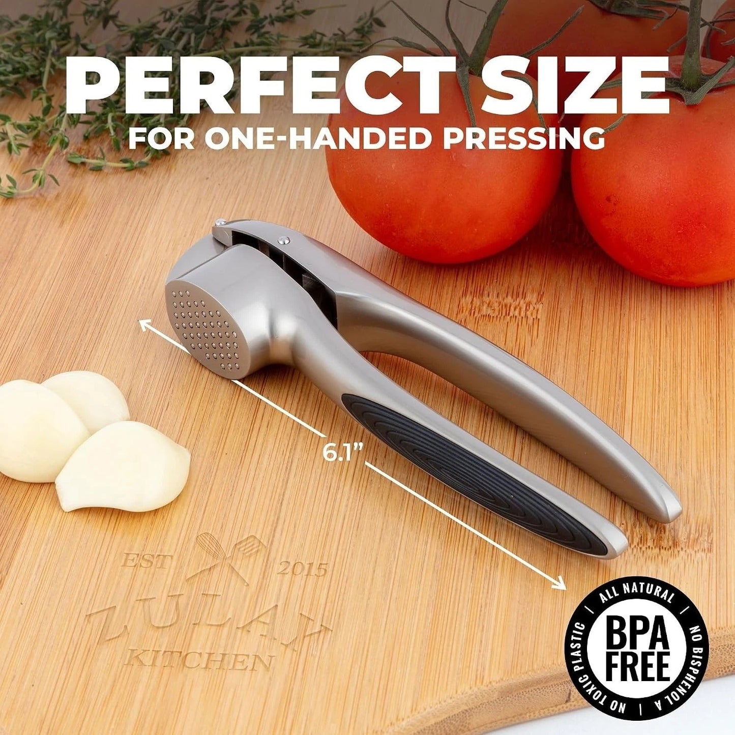 Rustproof Garlic Press Mincer Set