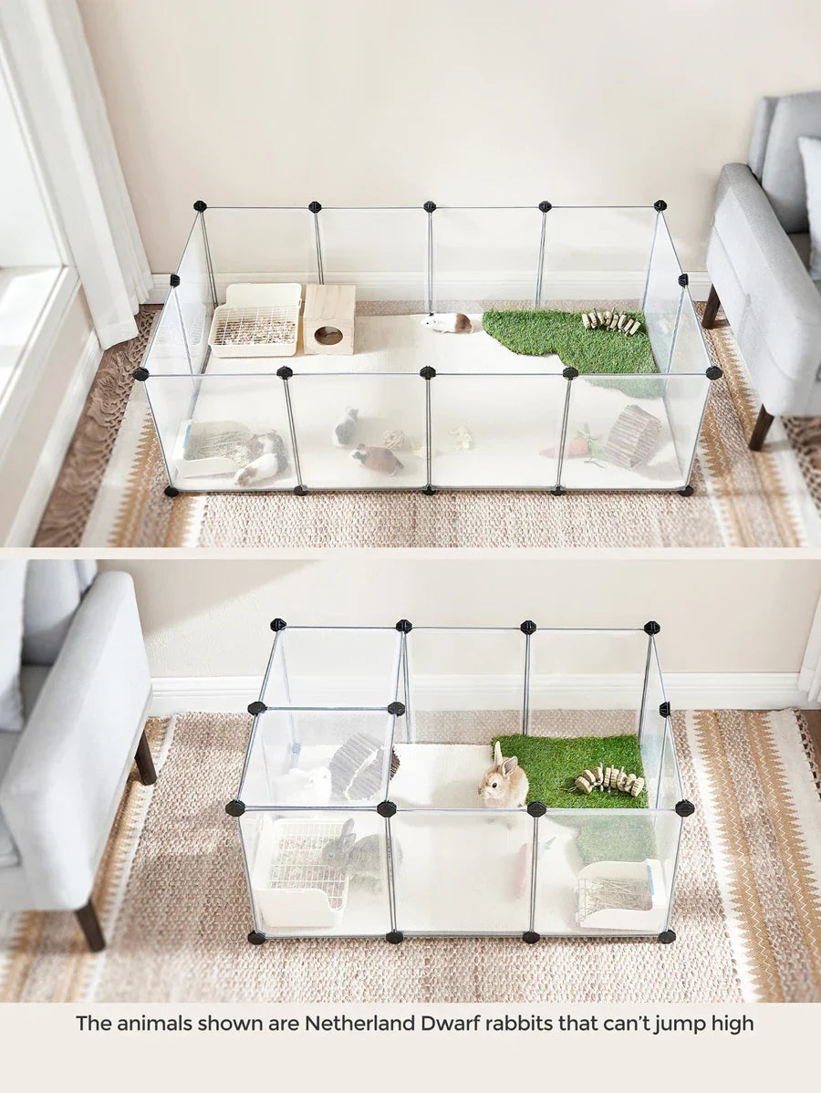 SONGMICS Pet Playpen With Floor