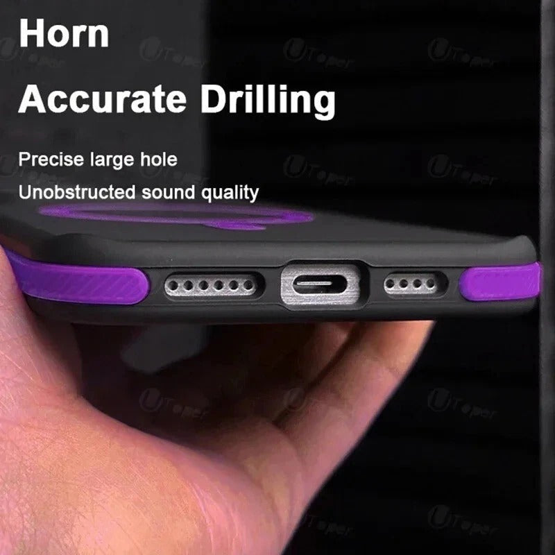 Magnetic iPhone Case Hard Cover