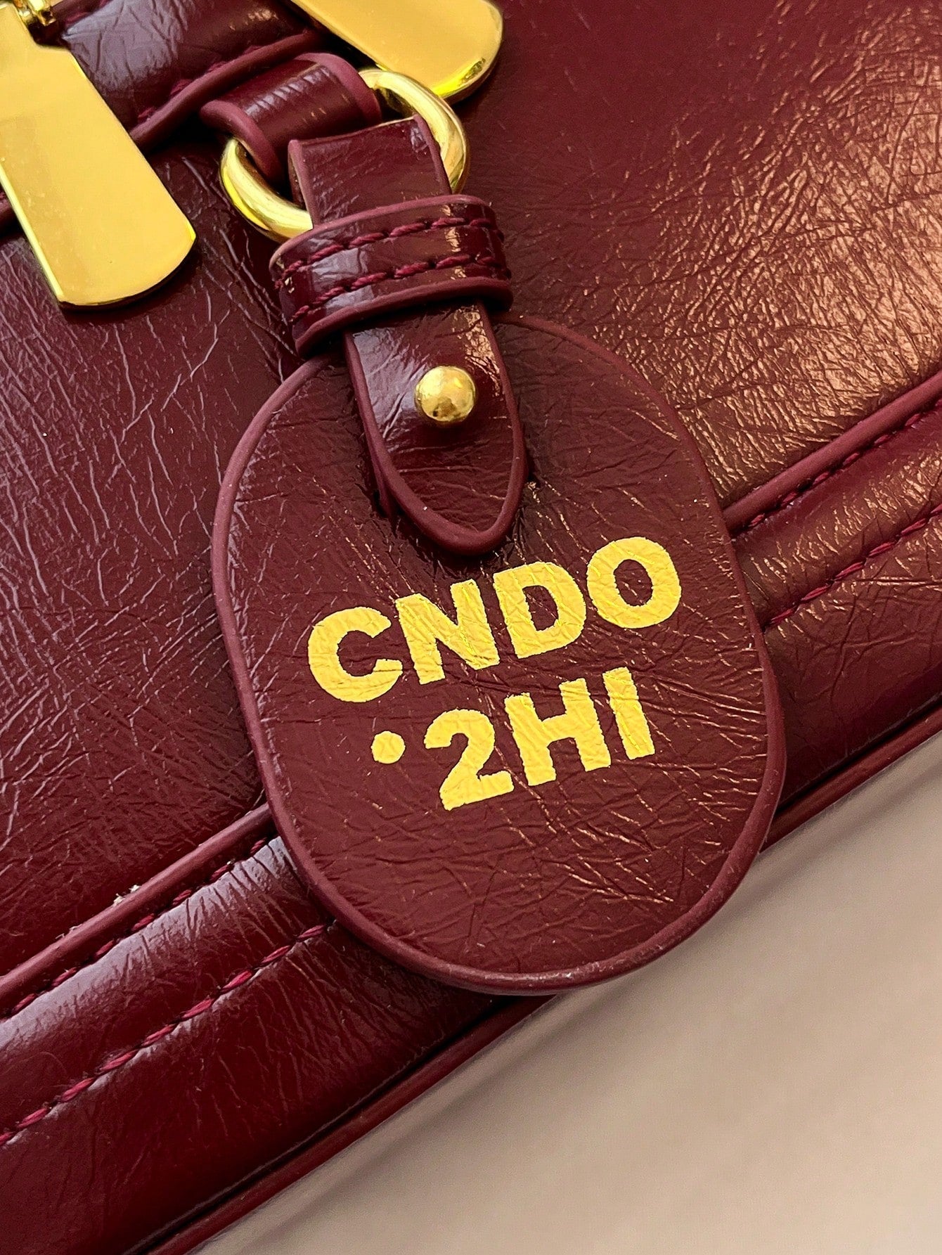 Elegant PU Leather Square Bag