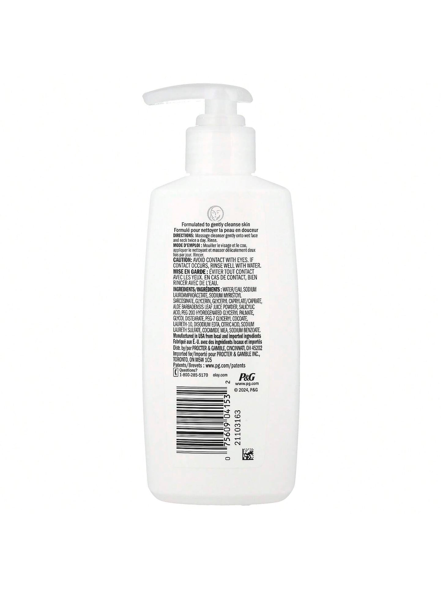 Olay Cleanse, Gentle Foaming Cleanser