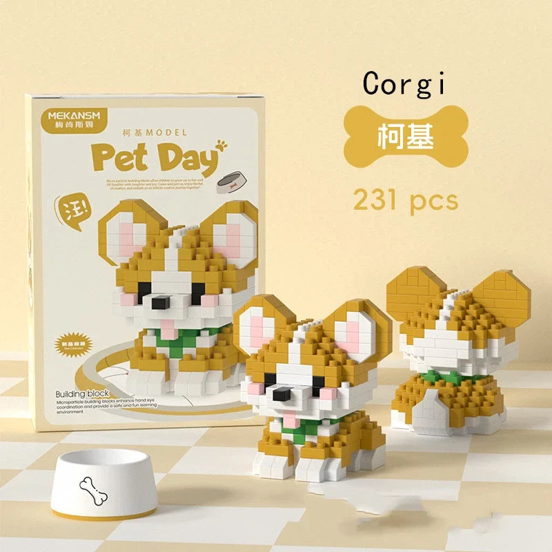 Mini Pet Building Block Toys