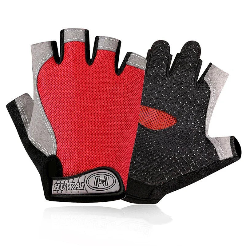 Fingerless Weightlifting Gym Gloves