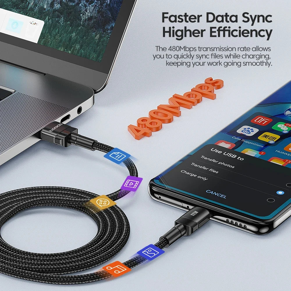 Toocki 100W Fast Charging Cable