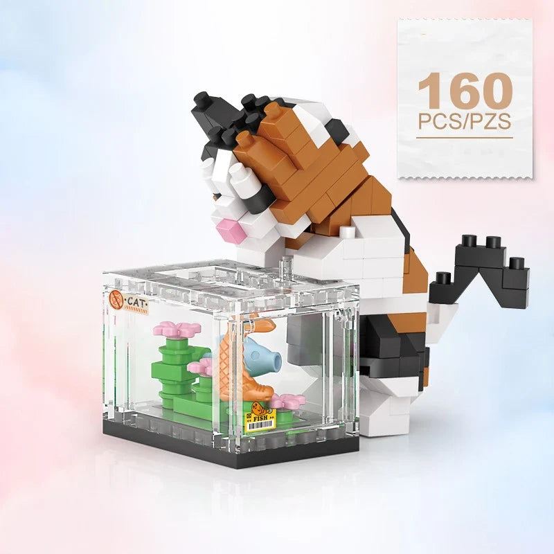 Cute Animal Mini Building Blocks