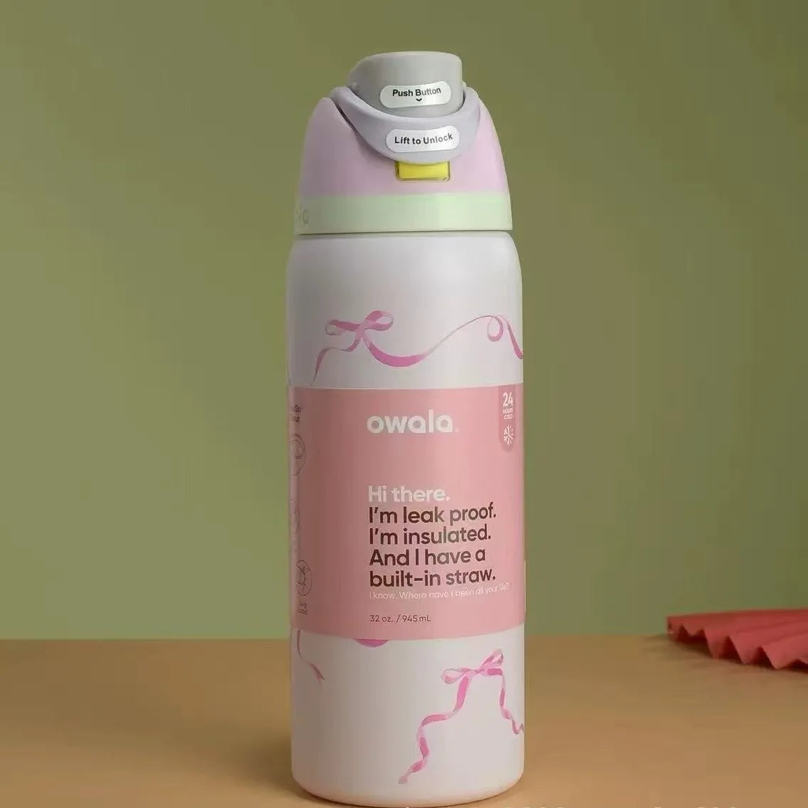 Owala Hydro Max Football Water Bottle