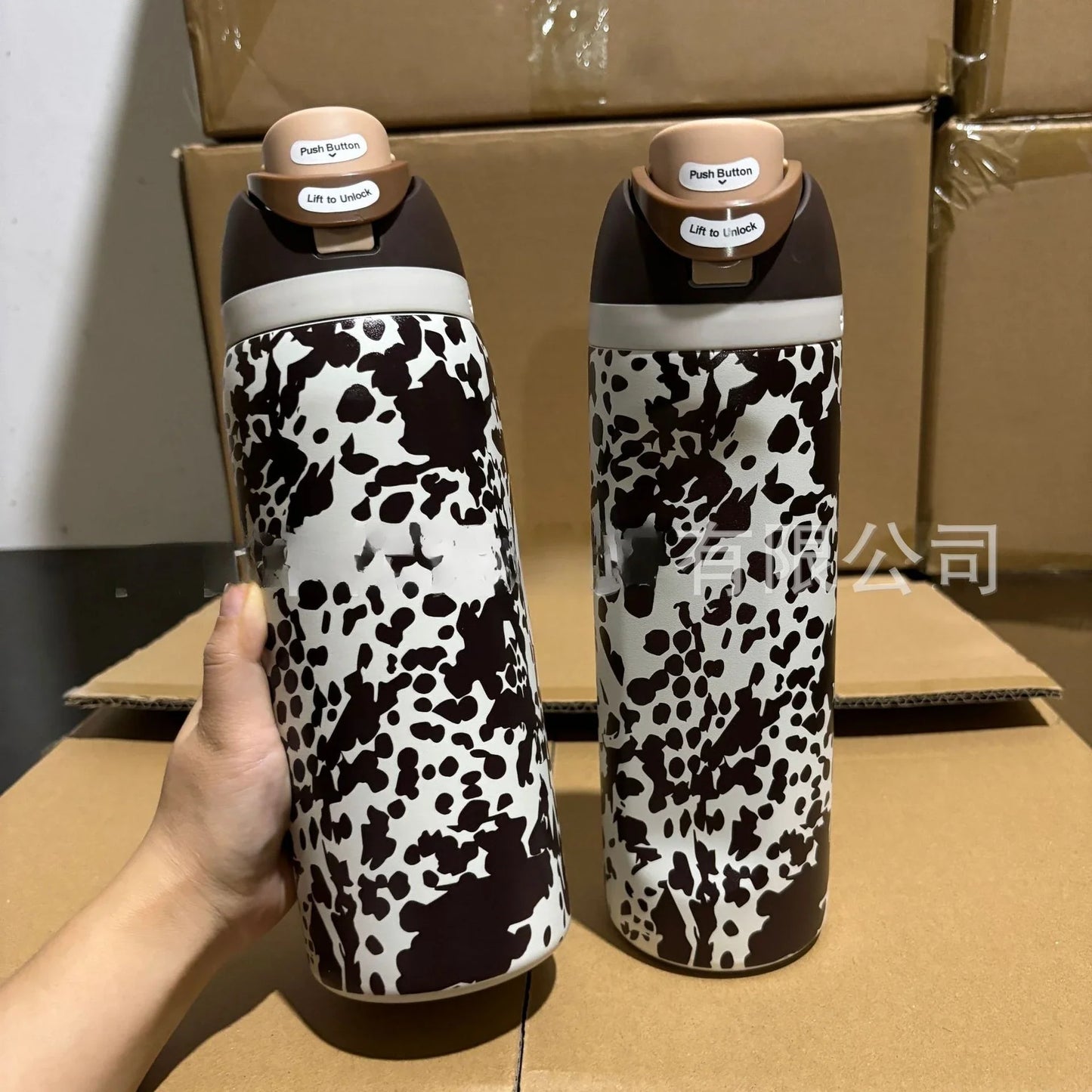 Owala Sport Flow Stainless Soccer Flask Bottle
