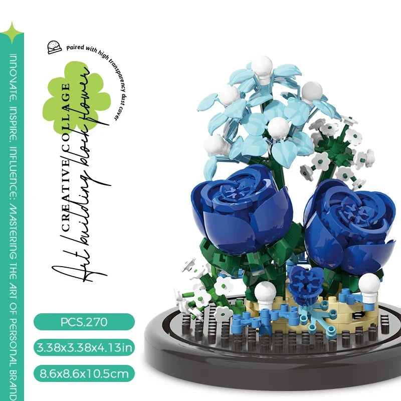 DIY Sunflower Building Block Bouquet