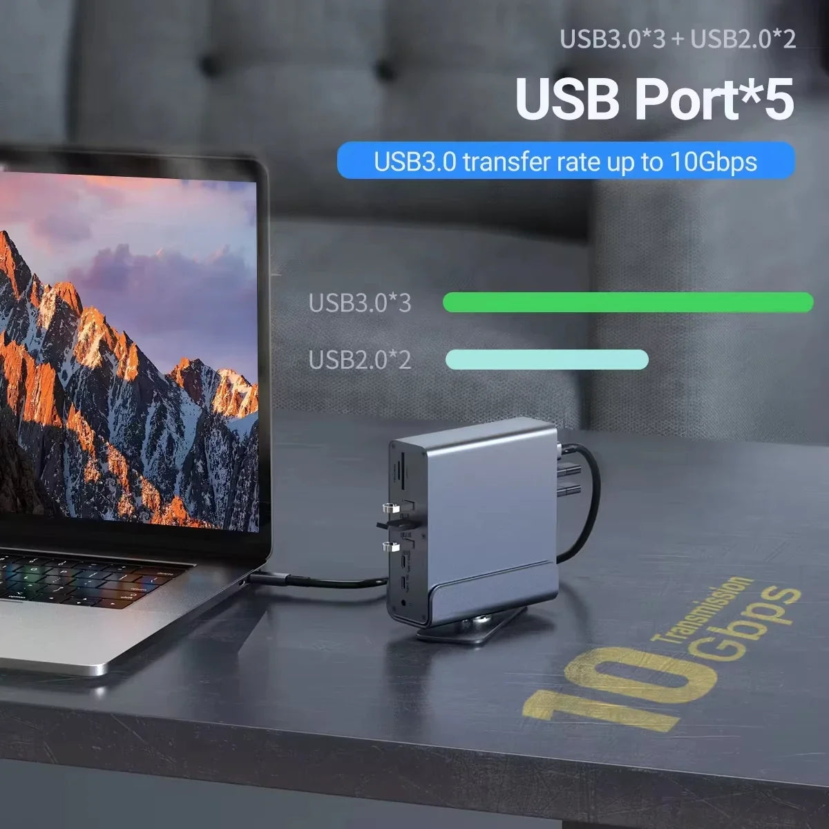 15-in-1 USB-C Dock Hub