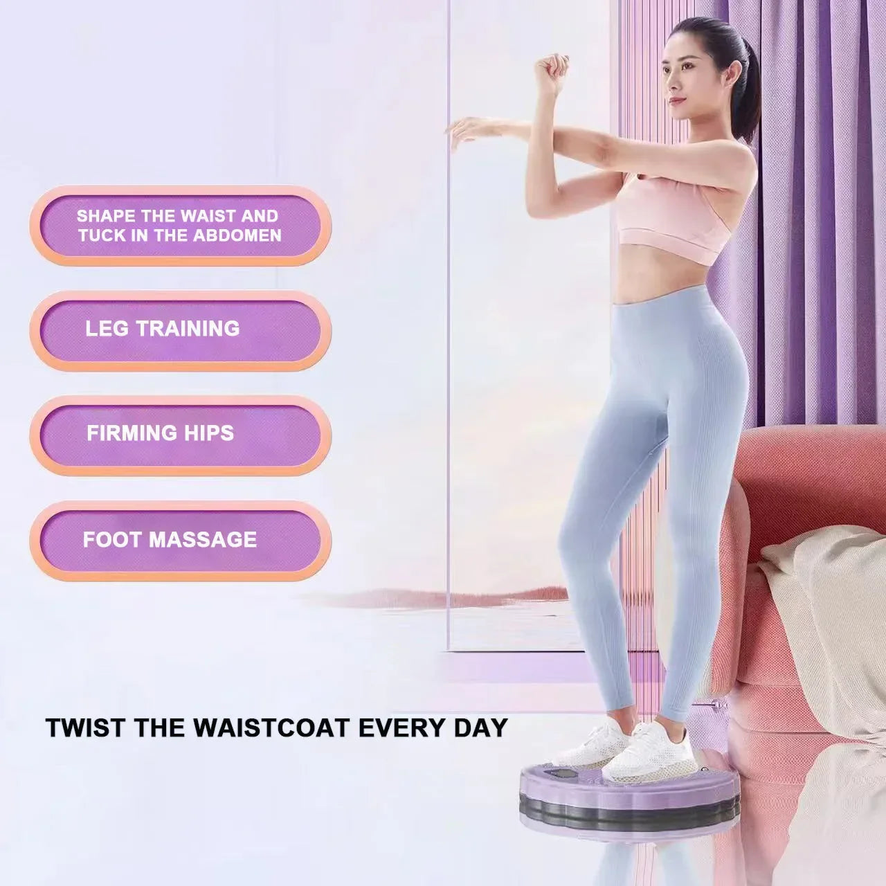 Magnetic Waist Twisting Disc