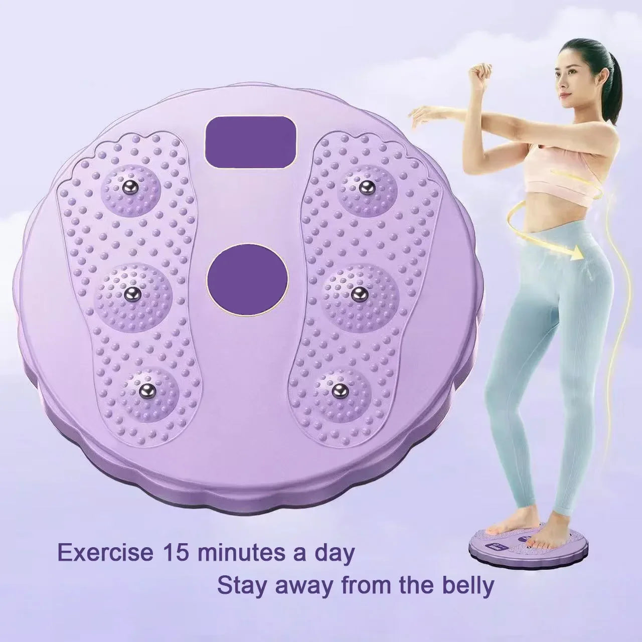 Magnetic Waist Twisting Disc