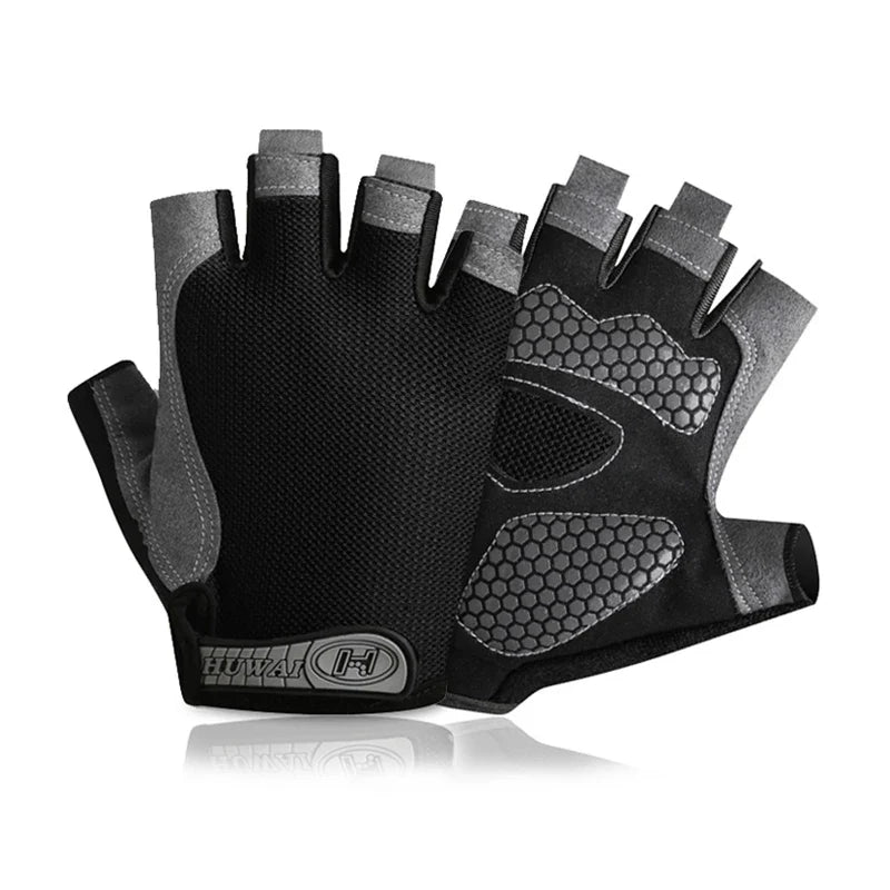 Men Women Half Finger Gloves