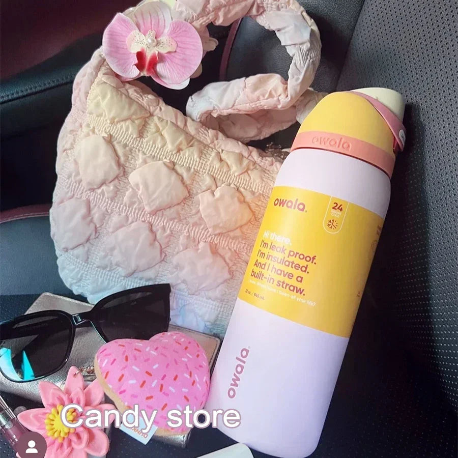 Owala FreeSip Girl Hood Bottle