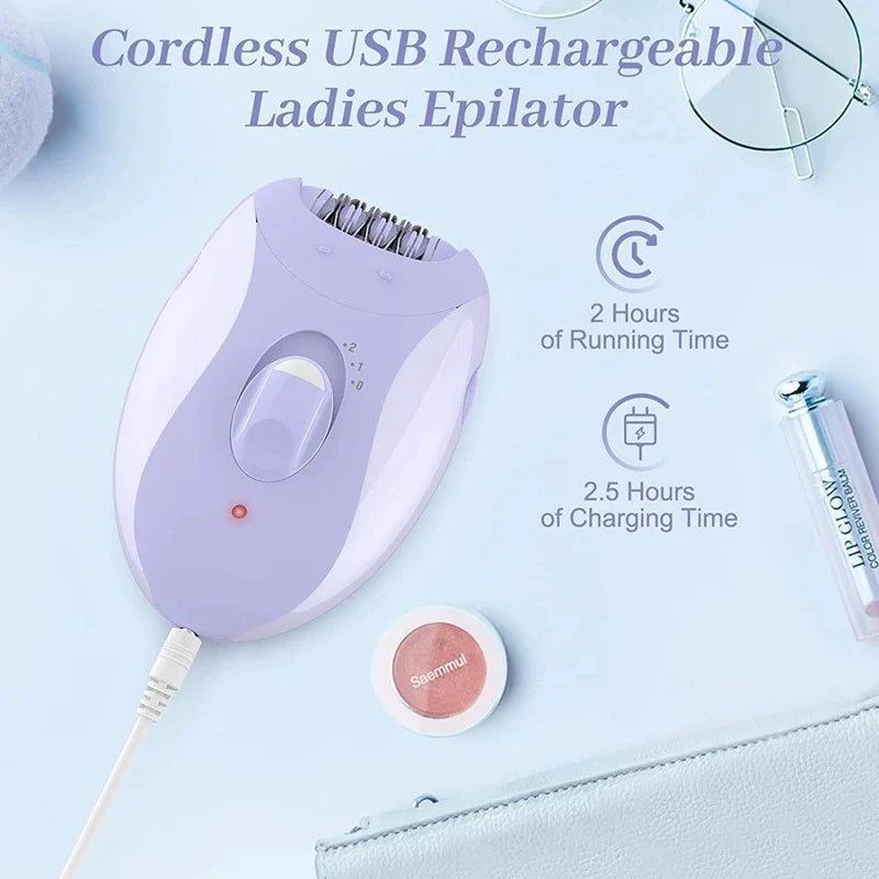 Kemei 4-In-1 Women Epilator Shaver