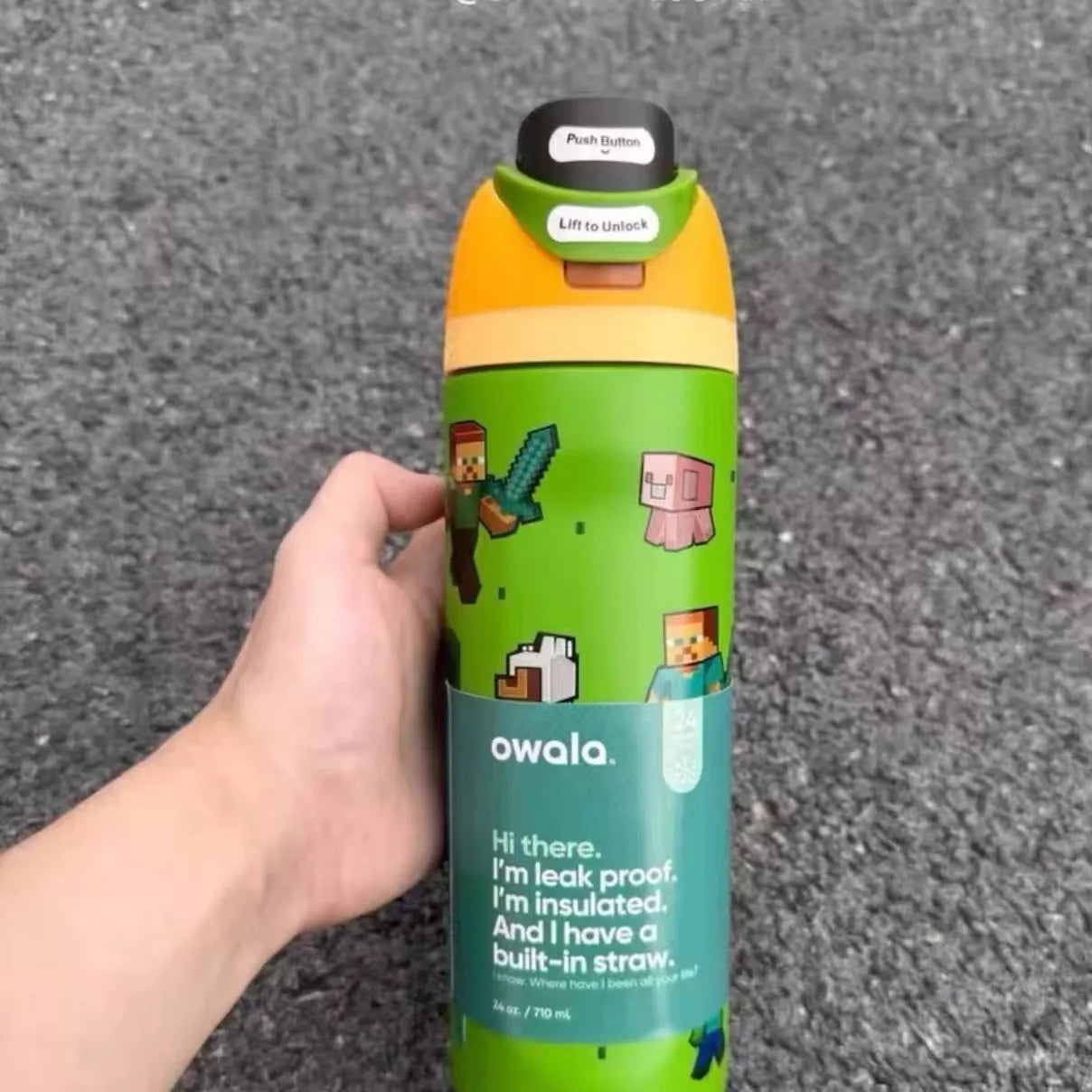 Owala Hydro Max Football Water Bottle