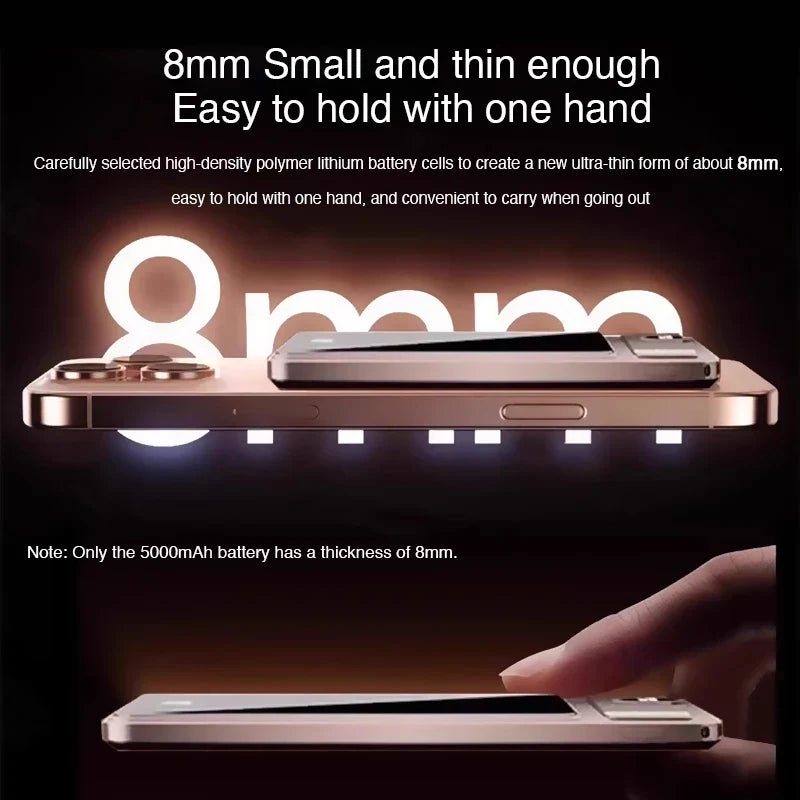 10000mAh Ultra Slim MagSafe Power Bank