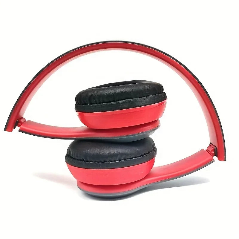 P47 Bluetooth 50 Wireless Headphone Foldable HIFI Stereo Bass Earphone Kid Helmet Gift With Mic USB Adaptor For iPhone Game
