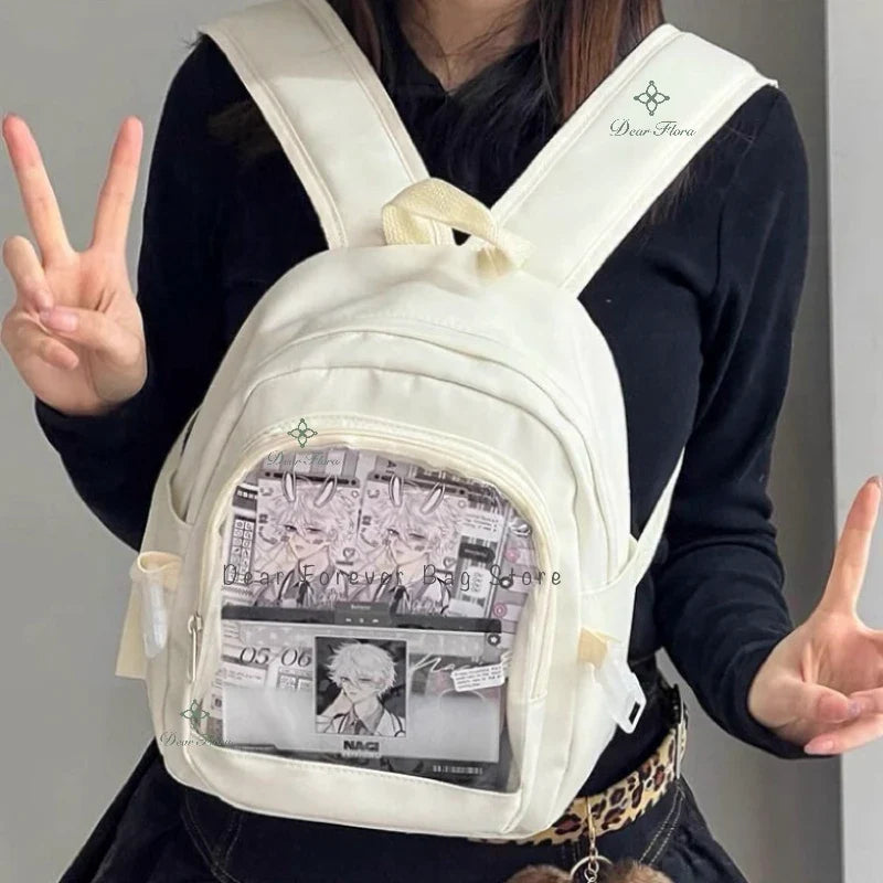 Stylish Transparent PVC Jelly Handbag