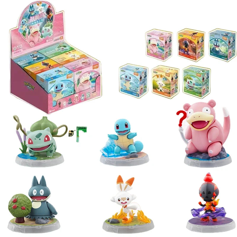 Pokemon Pikachu Charizard Greninja Blocks
