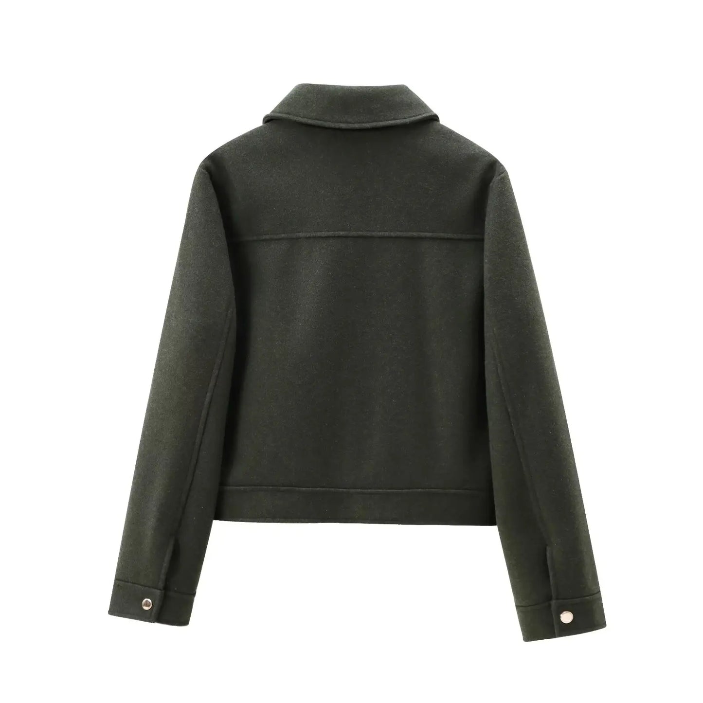 Elegant Women's Winter Zipper Jacket