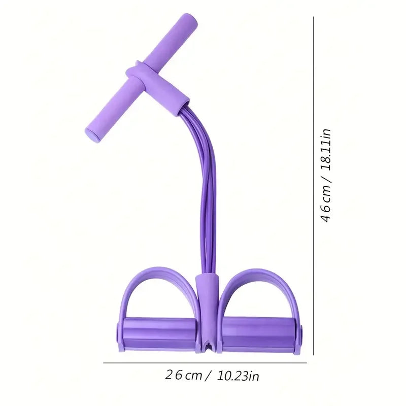 Four-Tube Fitness Tension Rope