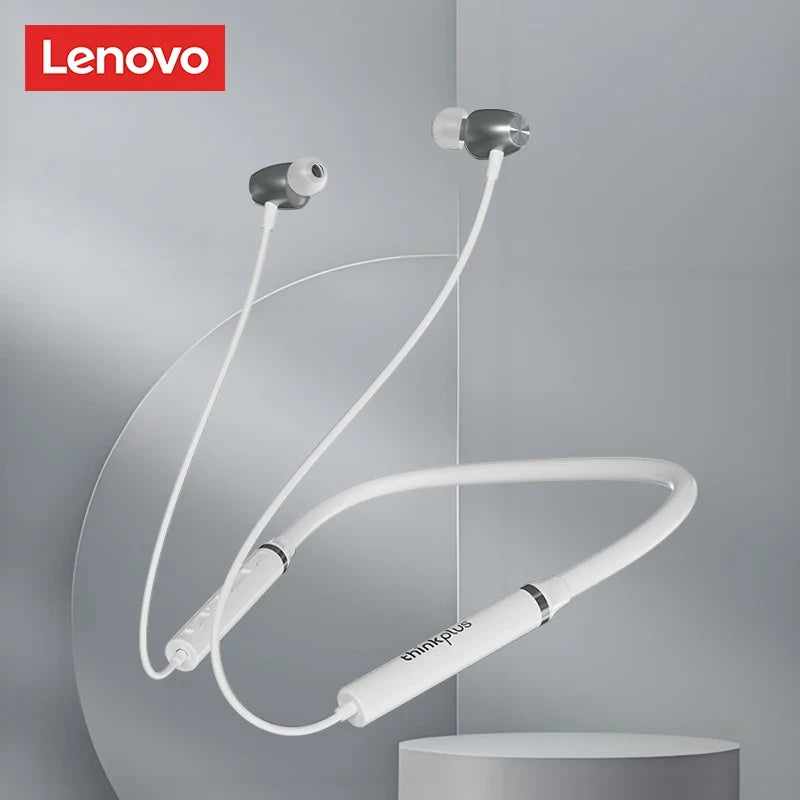 Origial Lenovo HE05X Bluetooth Earphones Earphone Waterproof Earplugs HIFI Sound Magnetic Neckband Headset Sports Headphone
