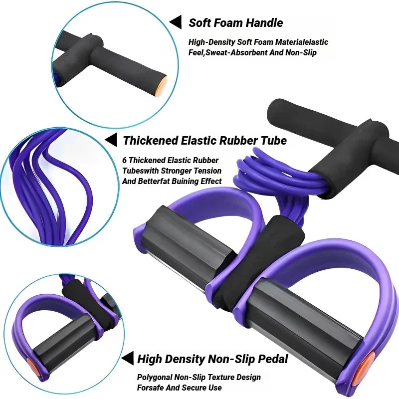 Four-Tube Pedal Tensioner Band