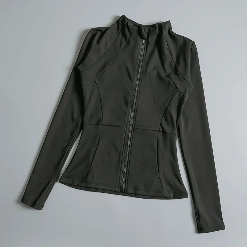 Women’s High Collar Yoga Jacket