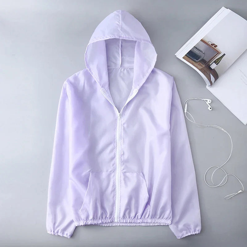 Unisex Quick-Dry Sunscreen Jacket