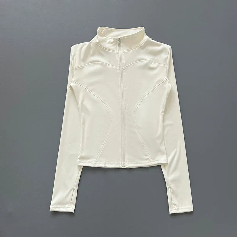 Women’s Slimming Workout Zip Jacket