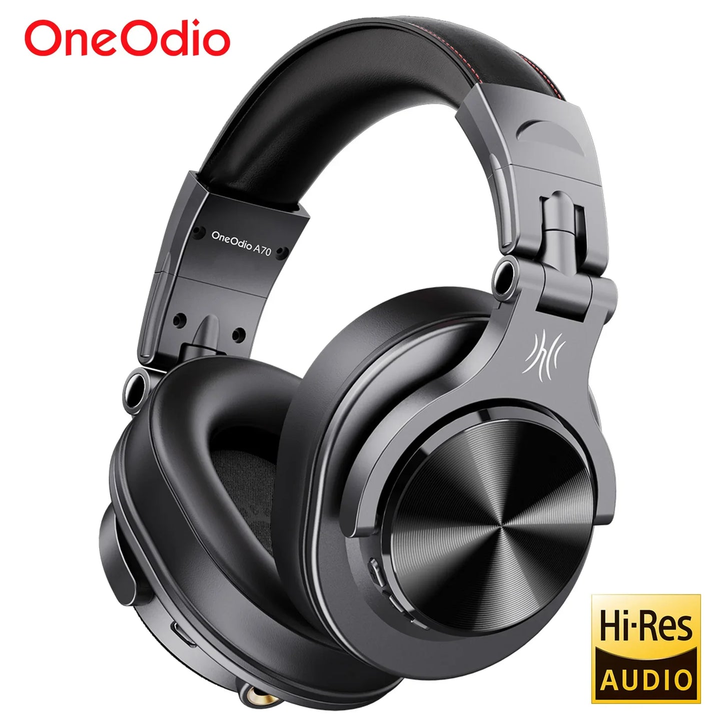 Oneodio Fusion A70 Bluetooth Headphones Hi-Res Audio Over Ear Wireless Headset 72H Professional Studio Monitor DJ HiFi Earphones