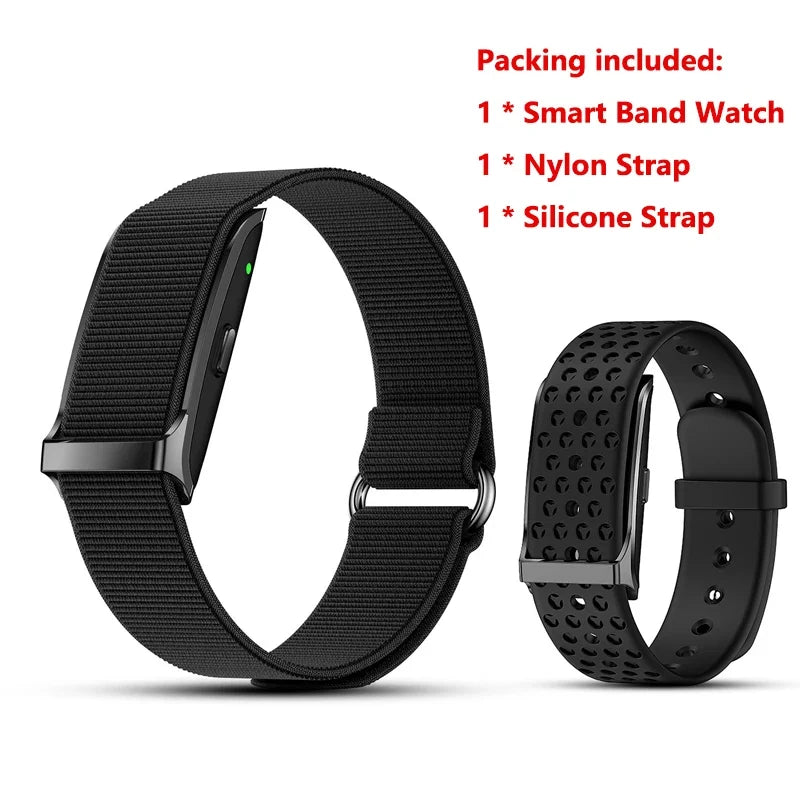 No Screen Smart Watch Heart Rate Blood Oxygen Sleep Monitor Smartwatch Waterproof Bracelet Sport Fitness Tracker Men Wristbands
