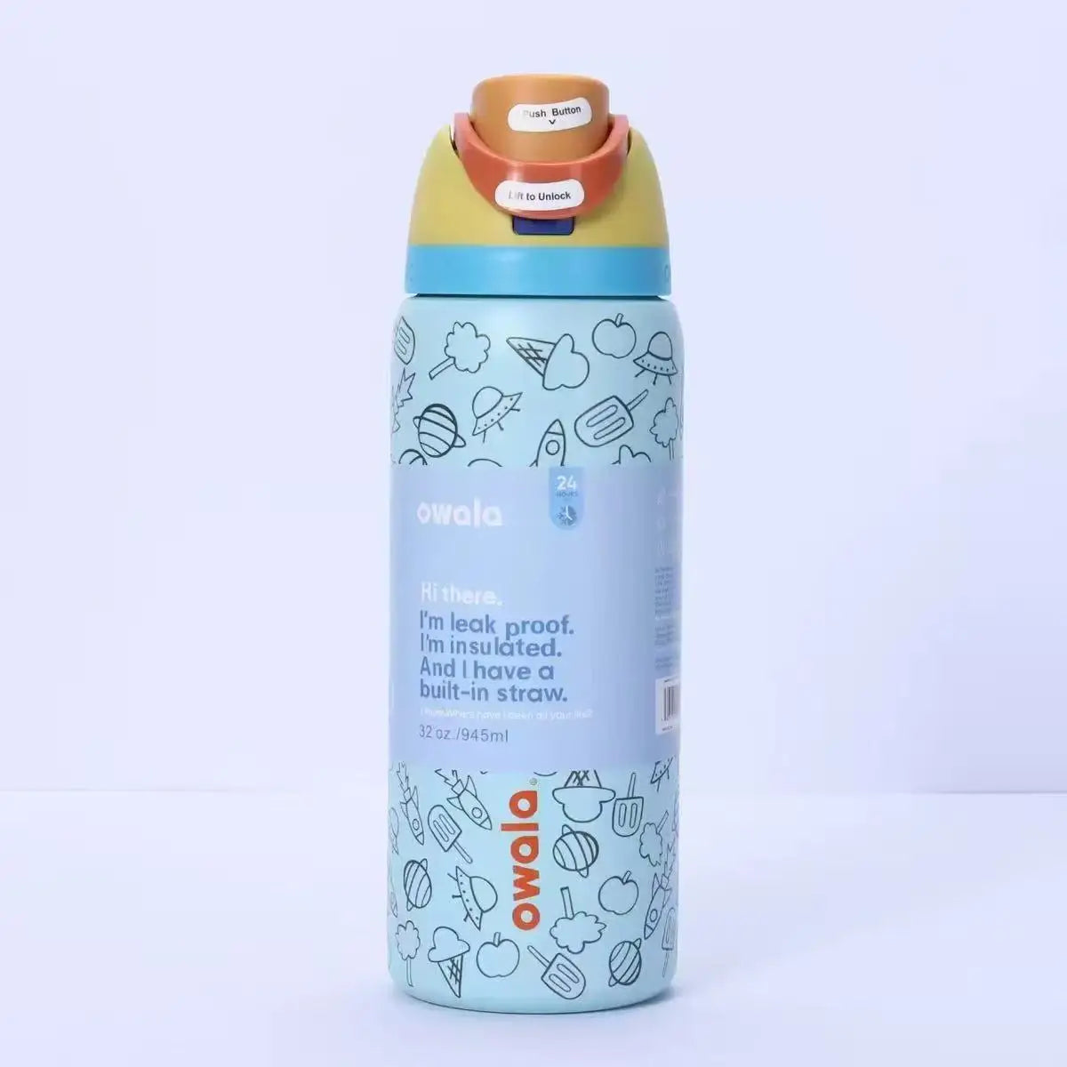 Owala Hydro Max Football Water Bottle
