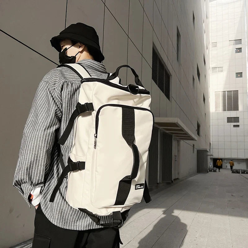 Men’s Waterproof Travel Duffle Backpack